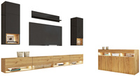 Schwarz || Craft Gold Eiche