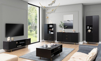Schwarz || Goldbeige