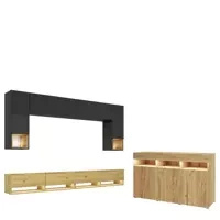 Craft Gold Eiche || Schwarz
